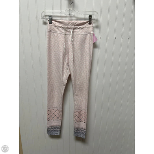 Athletic Leggings By White Fox In Pink, Size: Xs