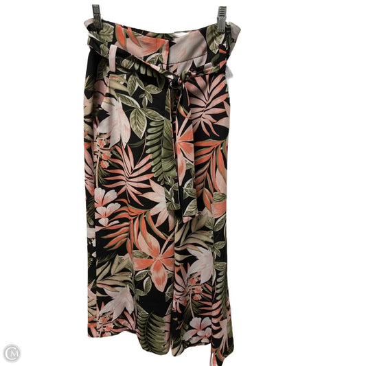 Pants Wide Leg By New York And Co In Black & Pink, Size: 4