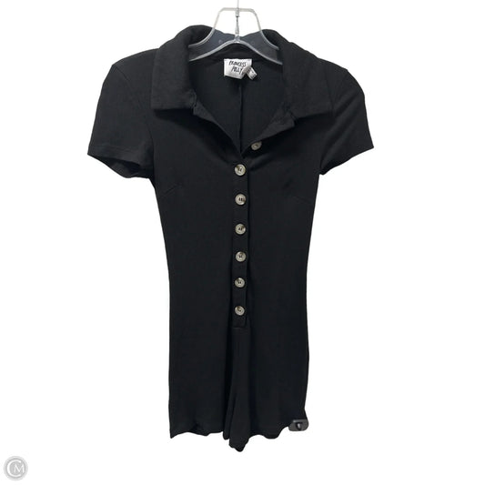 Romper By Princess Polly In Black, Size: Xs