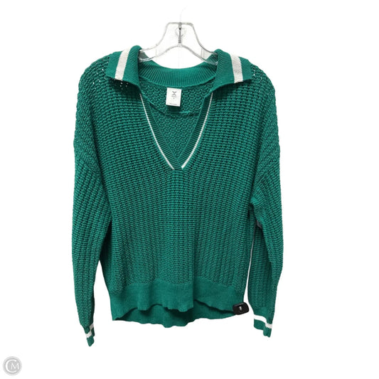 Sweater By Xersion In Green, Size: S