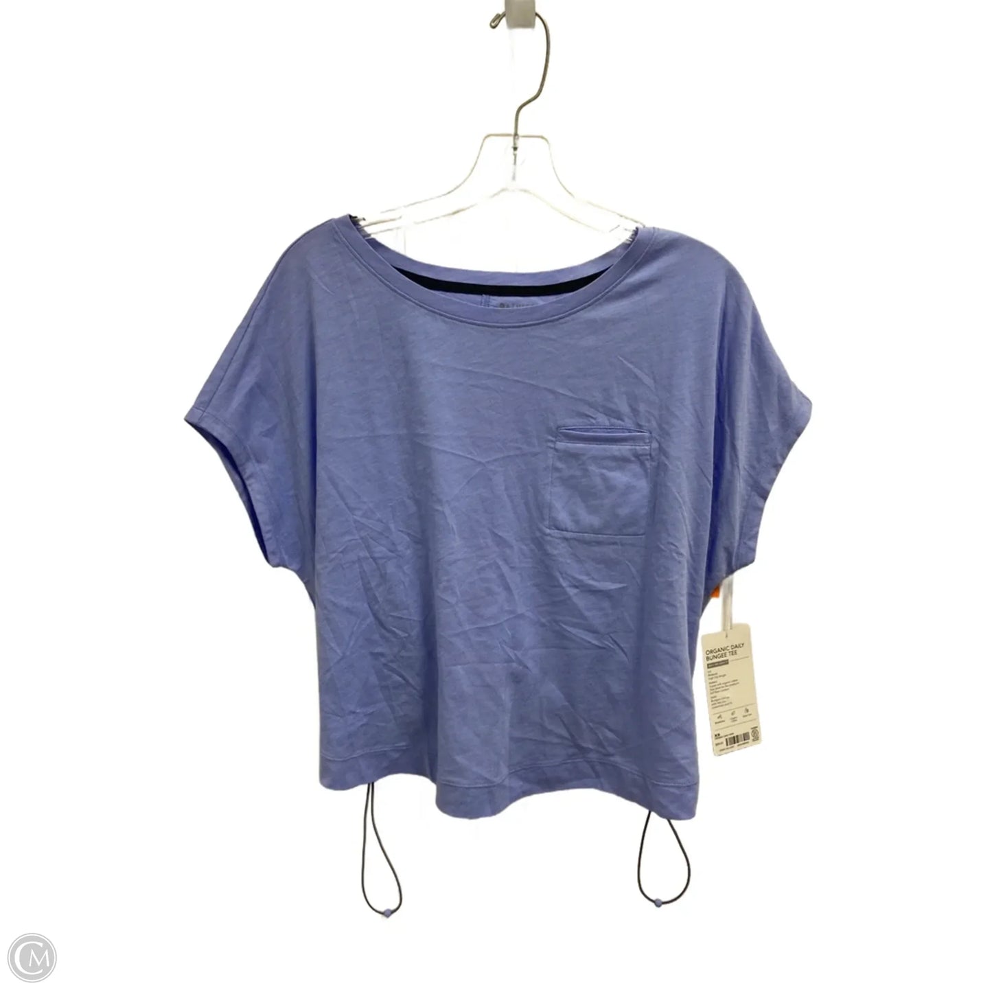 Athletic Top Short Sleeve By Athleta In Purple, Size: Xs