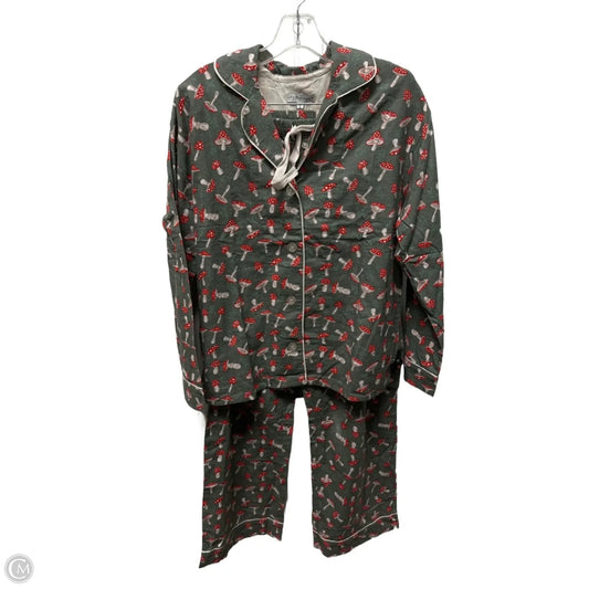 Pajamas 2pc By Clothes Mentor In Green, Size: S