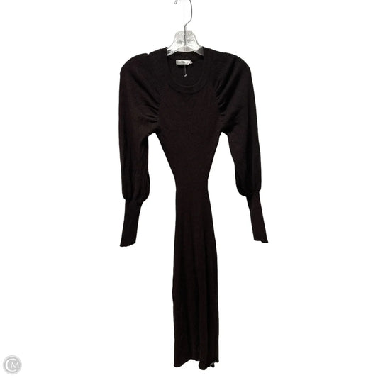 Dress Sweater By Lush In Brown, Size: S