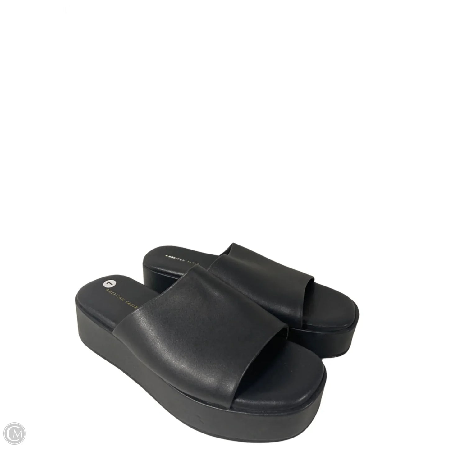 Sandals Flats By American Eagle In Black, Size: 7