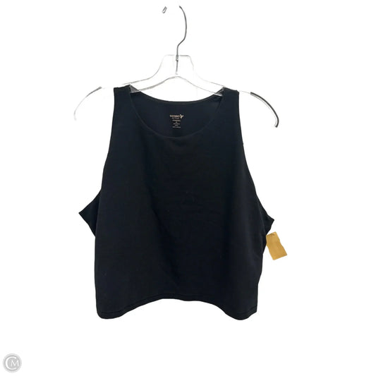 Athletic Tank Top By Old Navy In Black, Size: 2x
