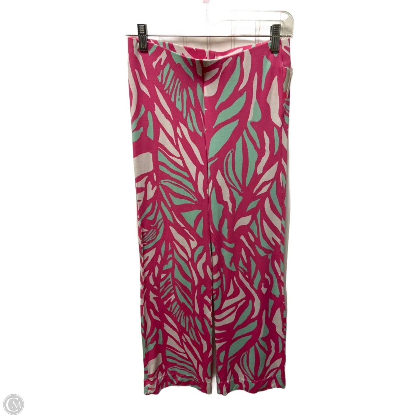 Pants Designer By Lilly Pulitzer In Blue & Pink, Size: 2