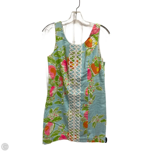 Dress Designer By Lilly Pulitzer In Floral Print, Size: Xs