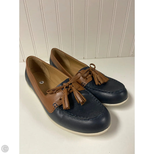 Shoes Flats By Clothes Mentor In Blue, Size: 8