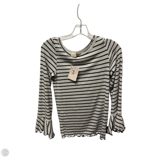 Top Long Sleeve By We The Free In Striped Pattern, Size: M