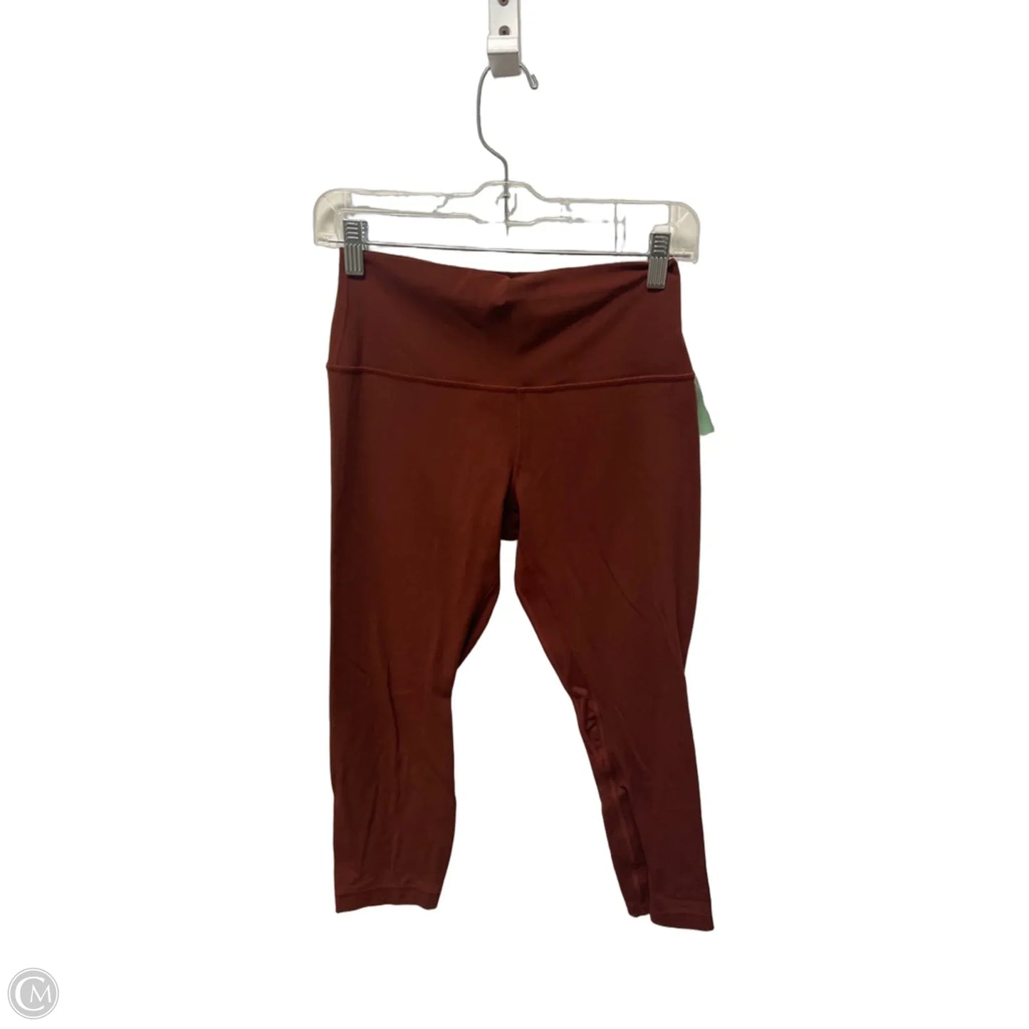 Athletic Leggings By Lululemon In Brown, Size: M