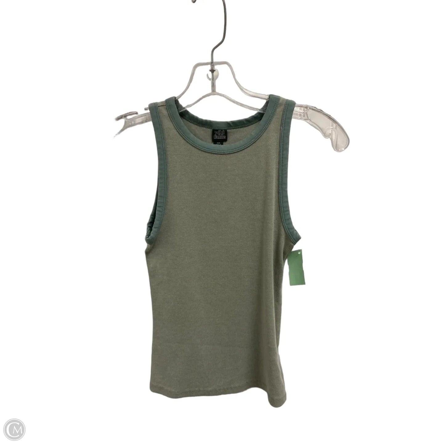 Top Sleeveless Basic By Wild Fable In Green, Size: Xxs