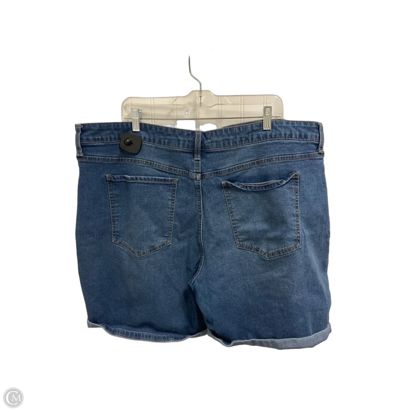 Shorts By Terra & Sky In Blue Denim, Size: 24