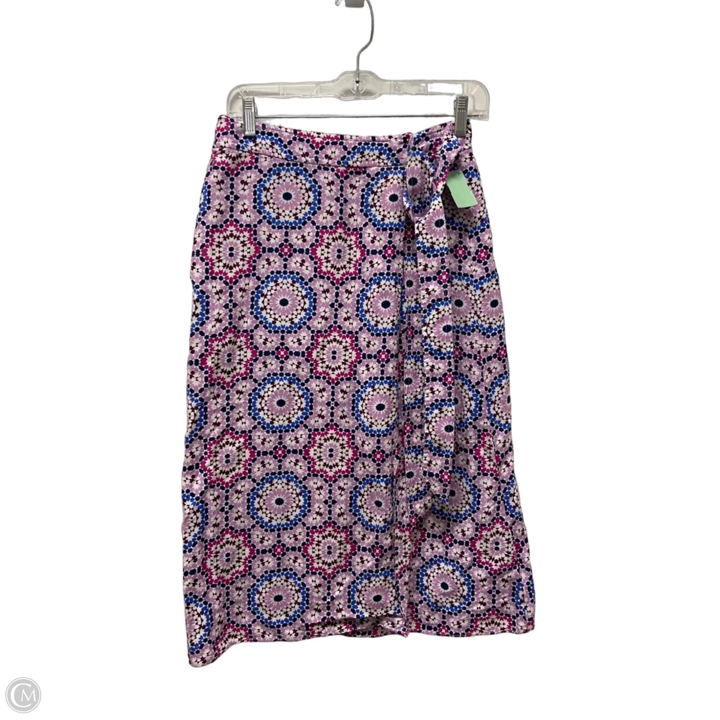 Skirt Midi By Loft In Purple, Size: 0