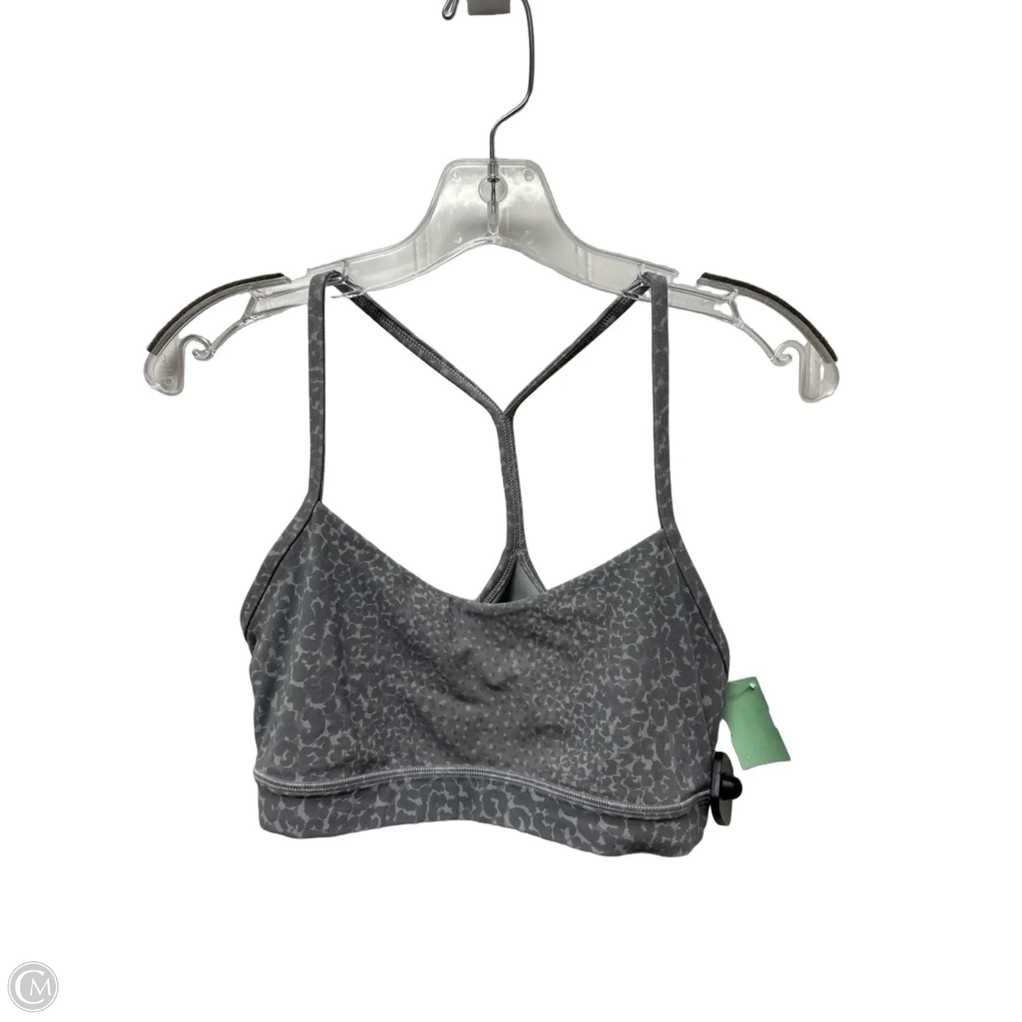 Athletic Bra By Lululemon In Grey, Size: M