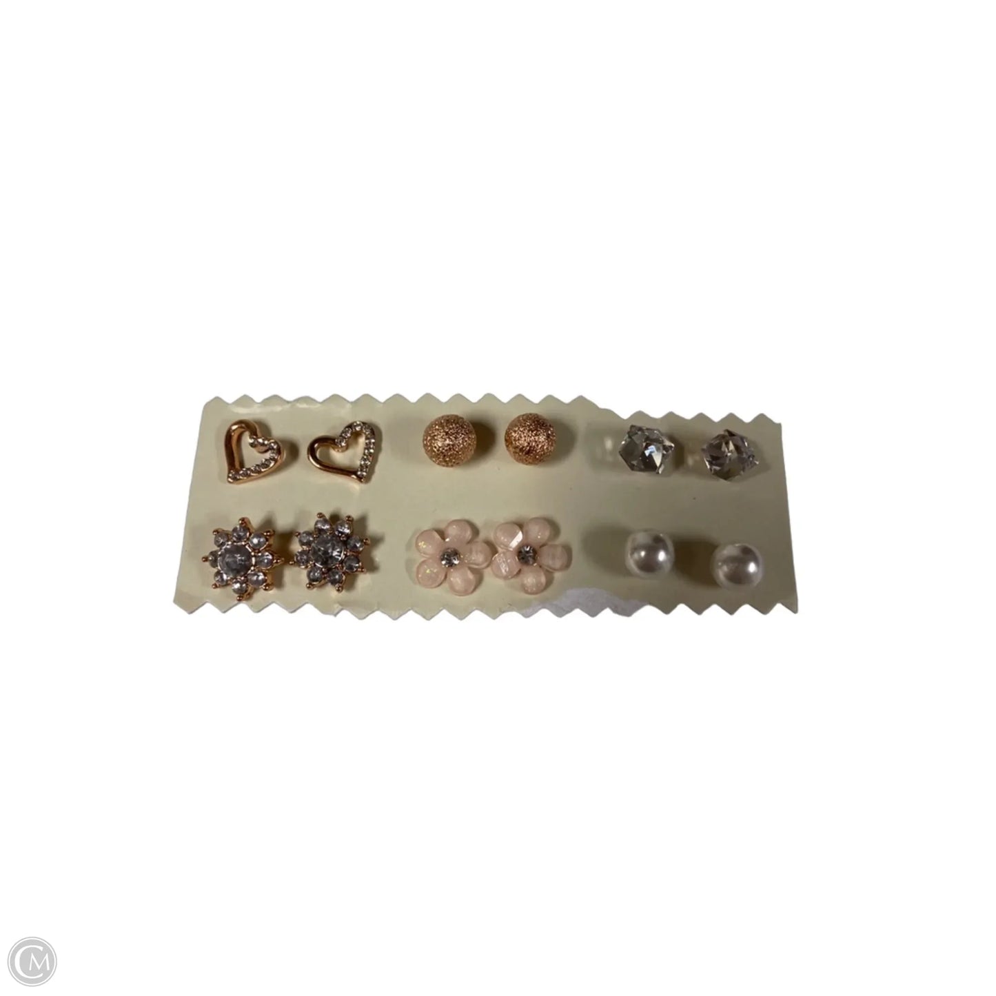 Earrings Stud By Clothes Mentor, Size: 06 Piece Set