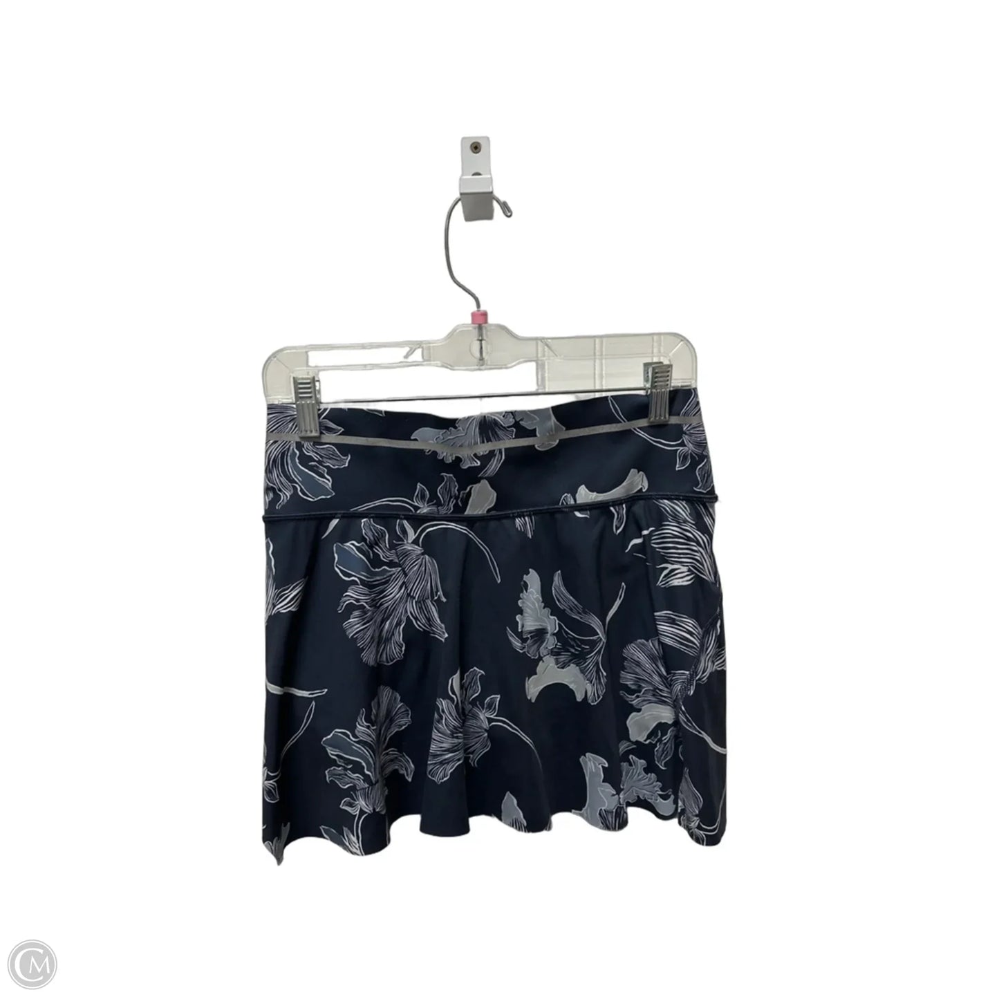Athletic Skort By Athleta In Blue & White, Size: Xs