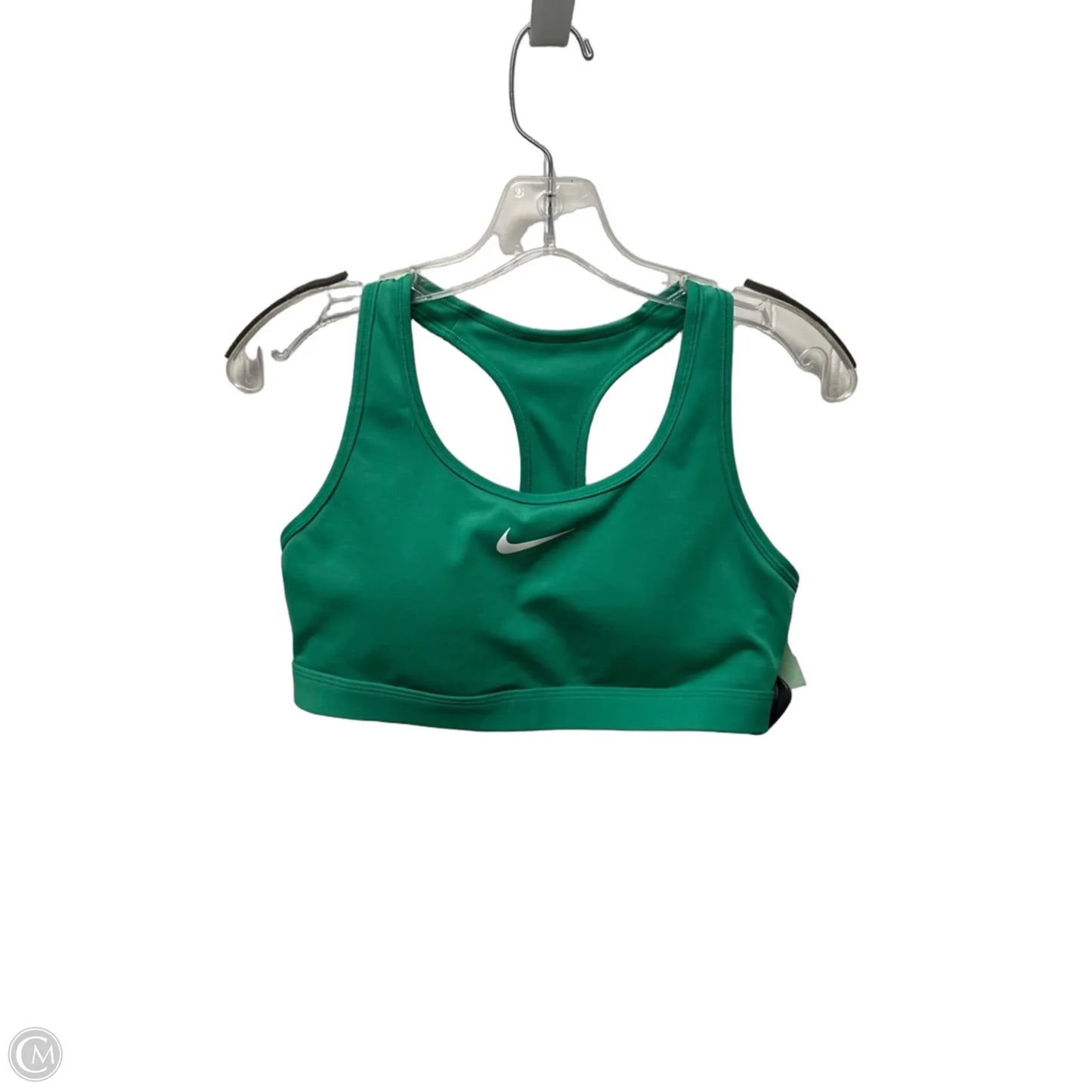 Athletic Bra By Nike In Green, Size: M
