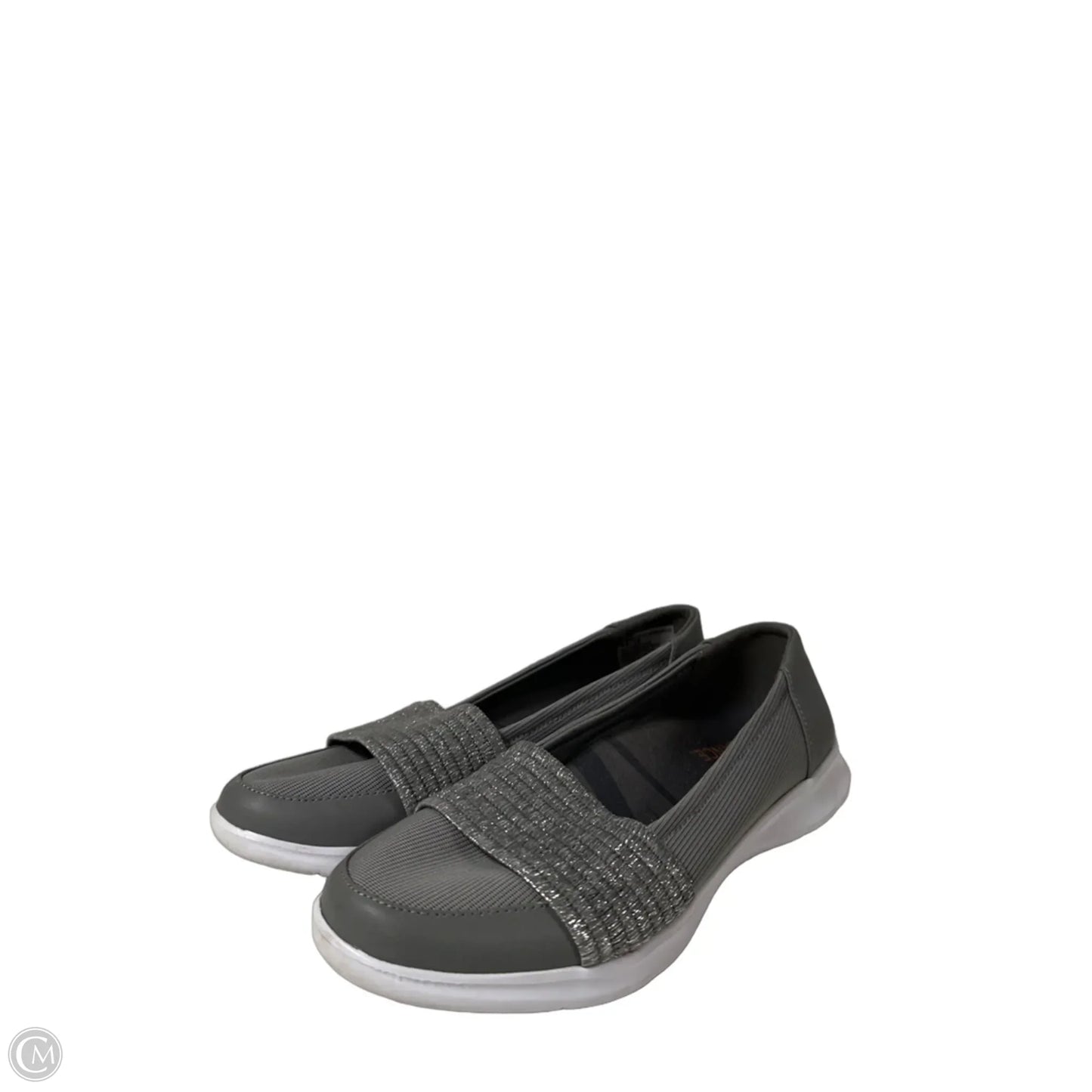 Shoes Flats By Clothes Mentor In Grey, Size: 8