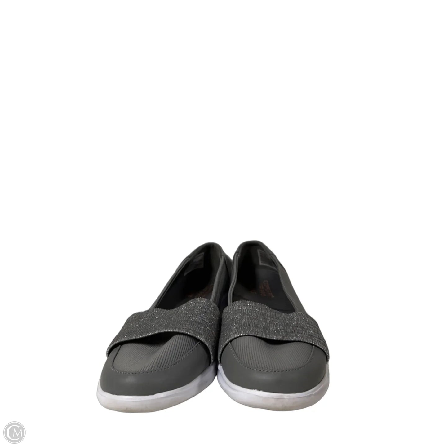 Shoes Flats By Clothes Mentor In Grey, Size: 8