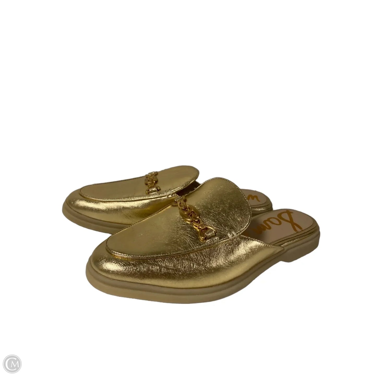 Shoes Flats By Sam Edelman In Gold, Size: 9