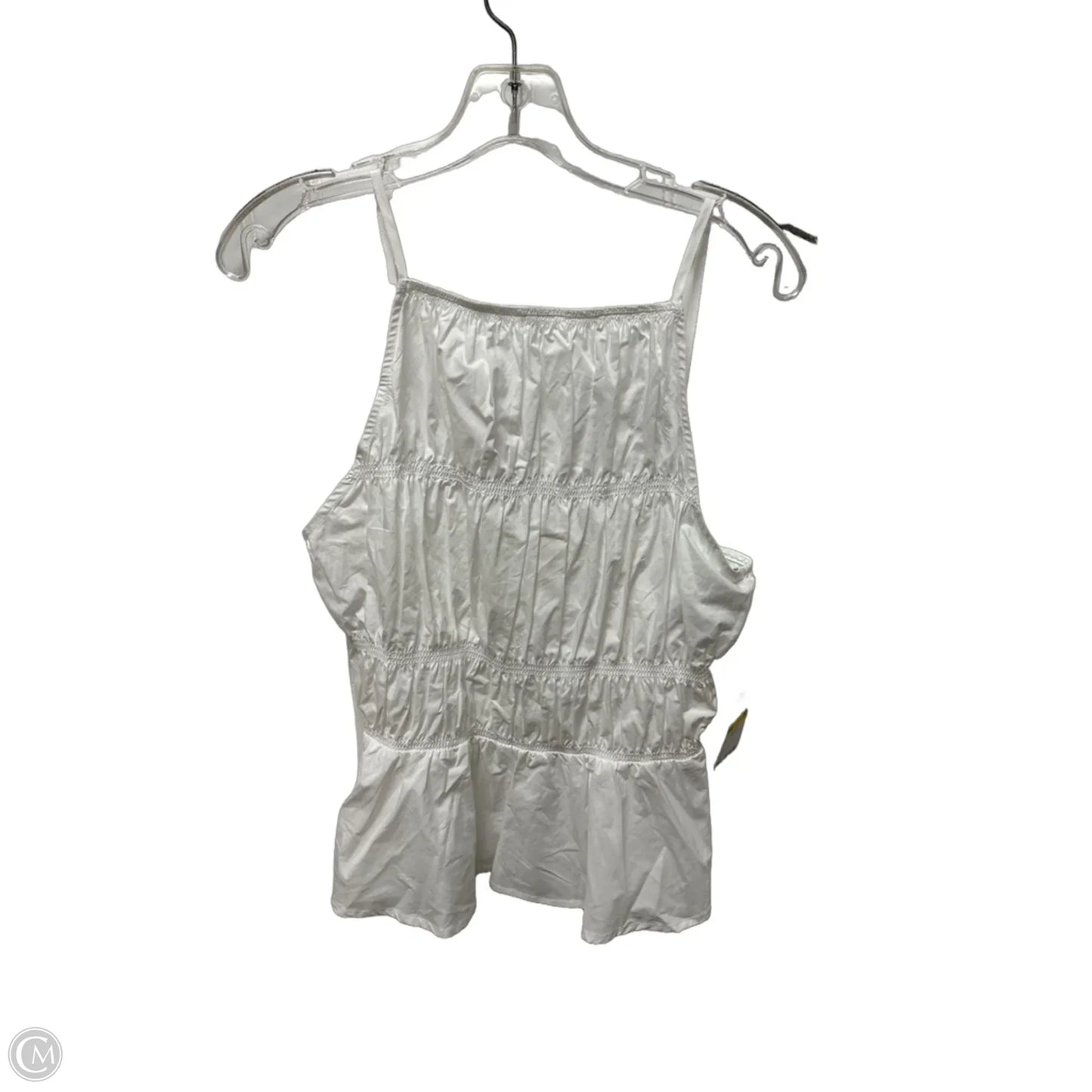 Top Sleeveless By Michael By Michael Kors In White, Size: M