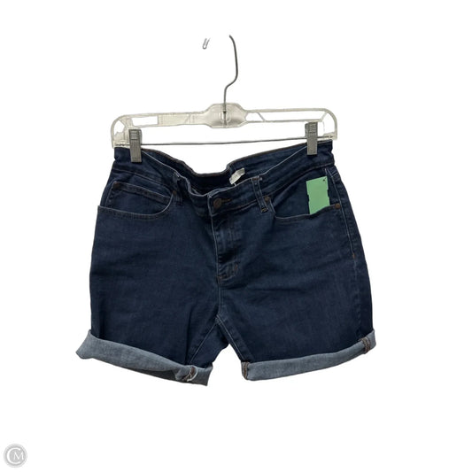 Shorts By Eileen Fisher In Blue Denim, Size: 8