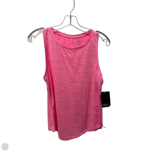 Athletic Tank Top By Rbx In Pink, Size: M