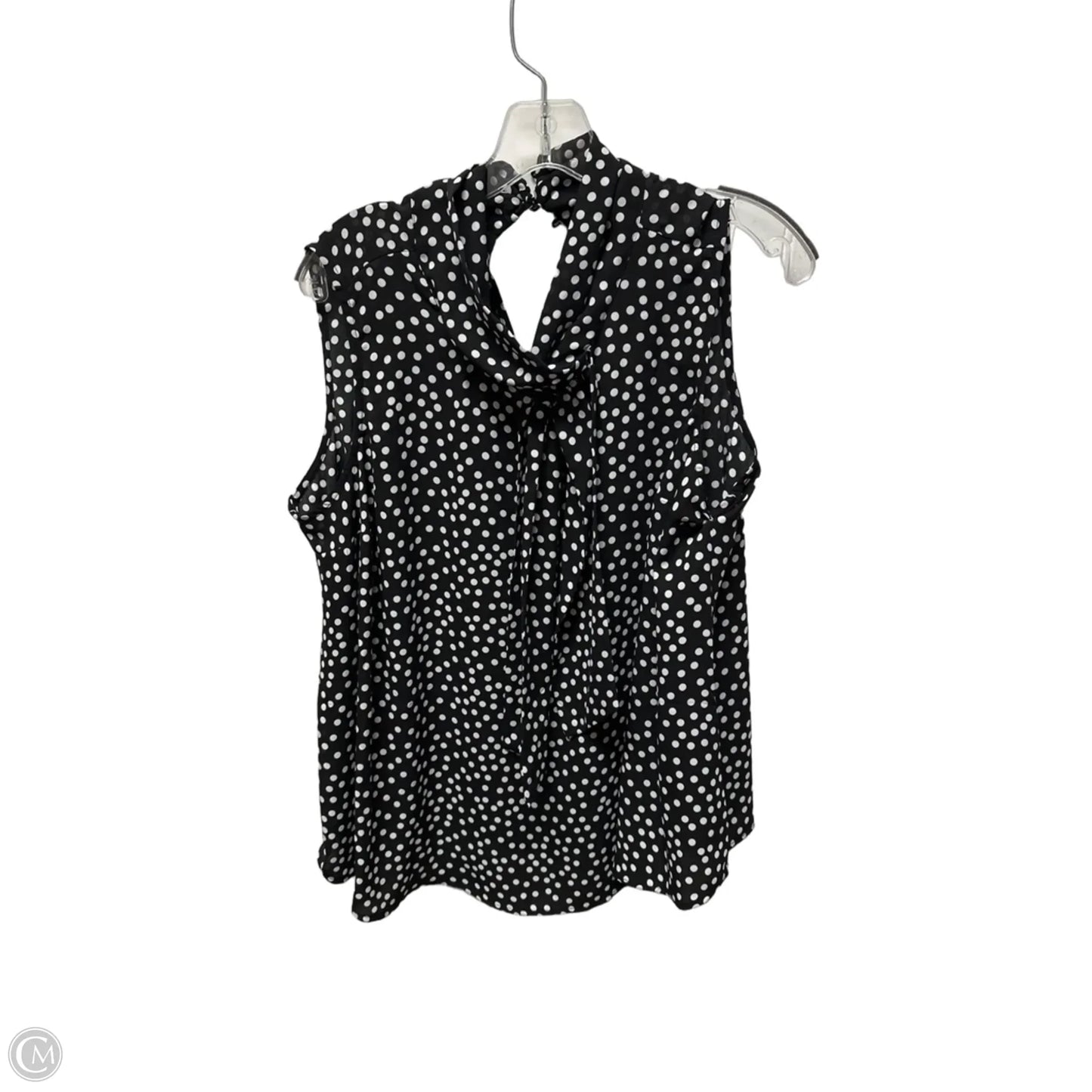 Top Sleeveless By Torrid In Polkadot Pattern, Size: M