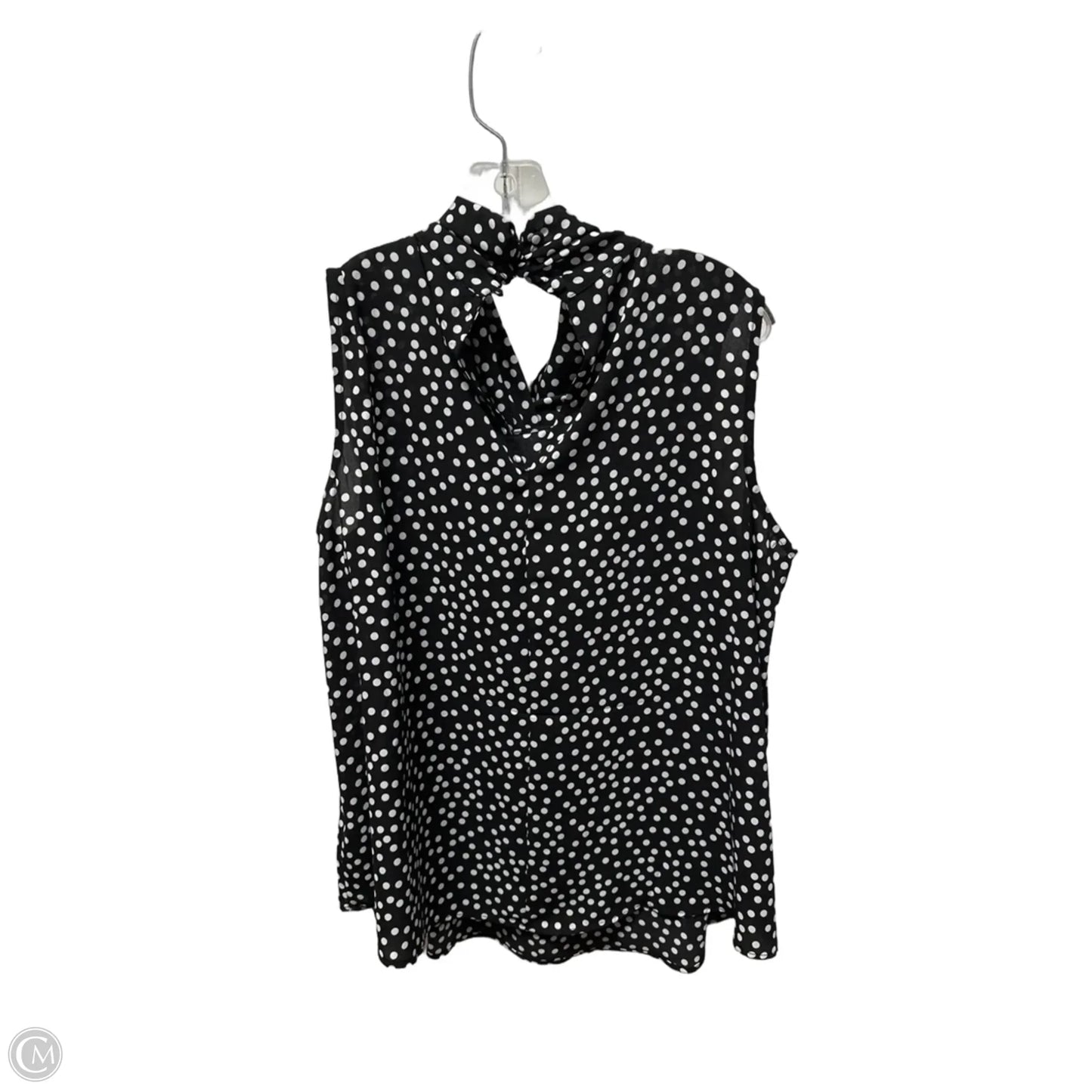 Top Sleeveless By Torrid In Polkadot Pattern, Size: M