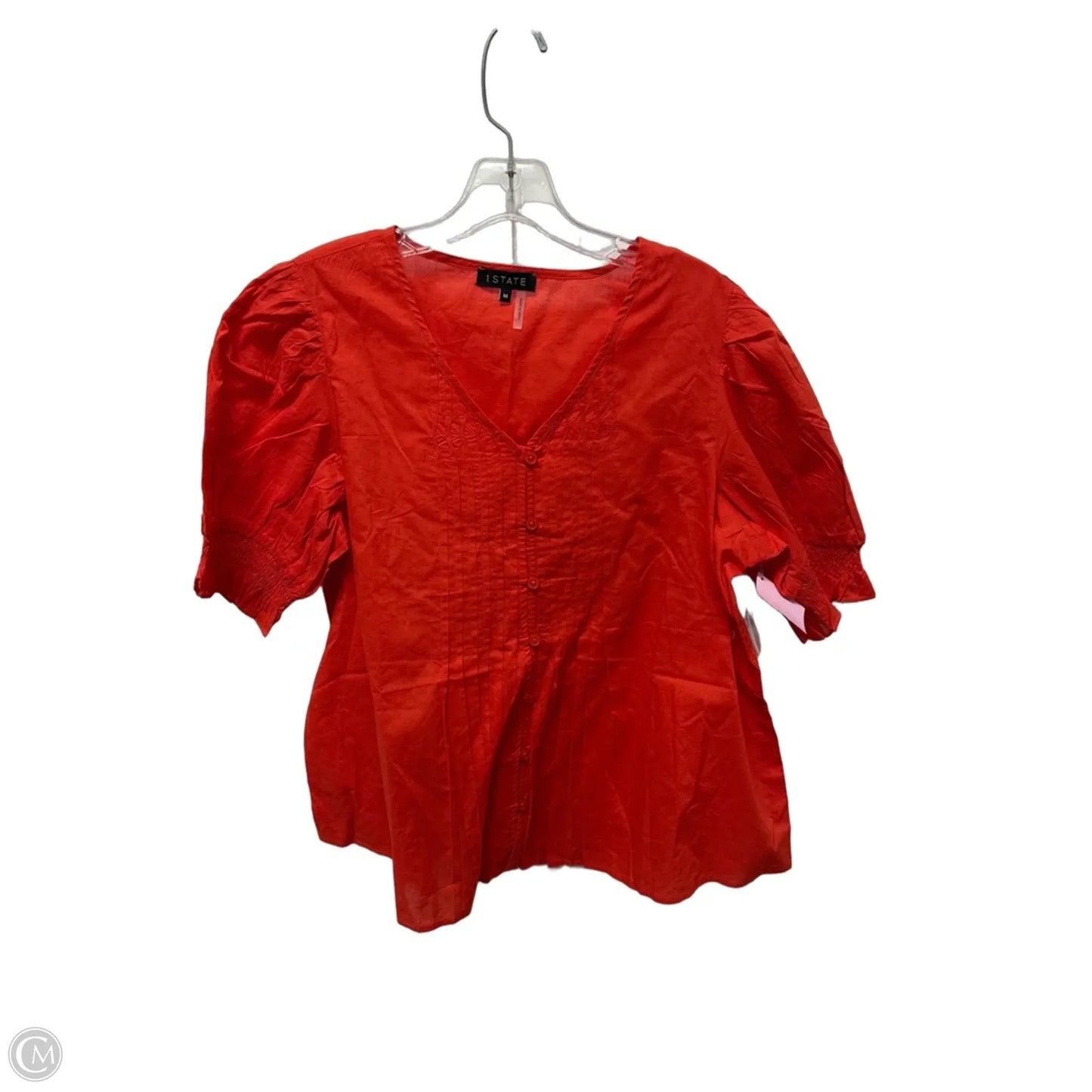 Top Short Sleeve By 1.state In Orange, Size: M