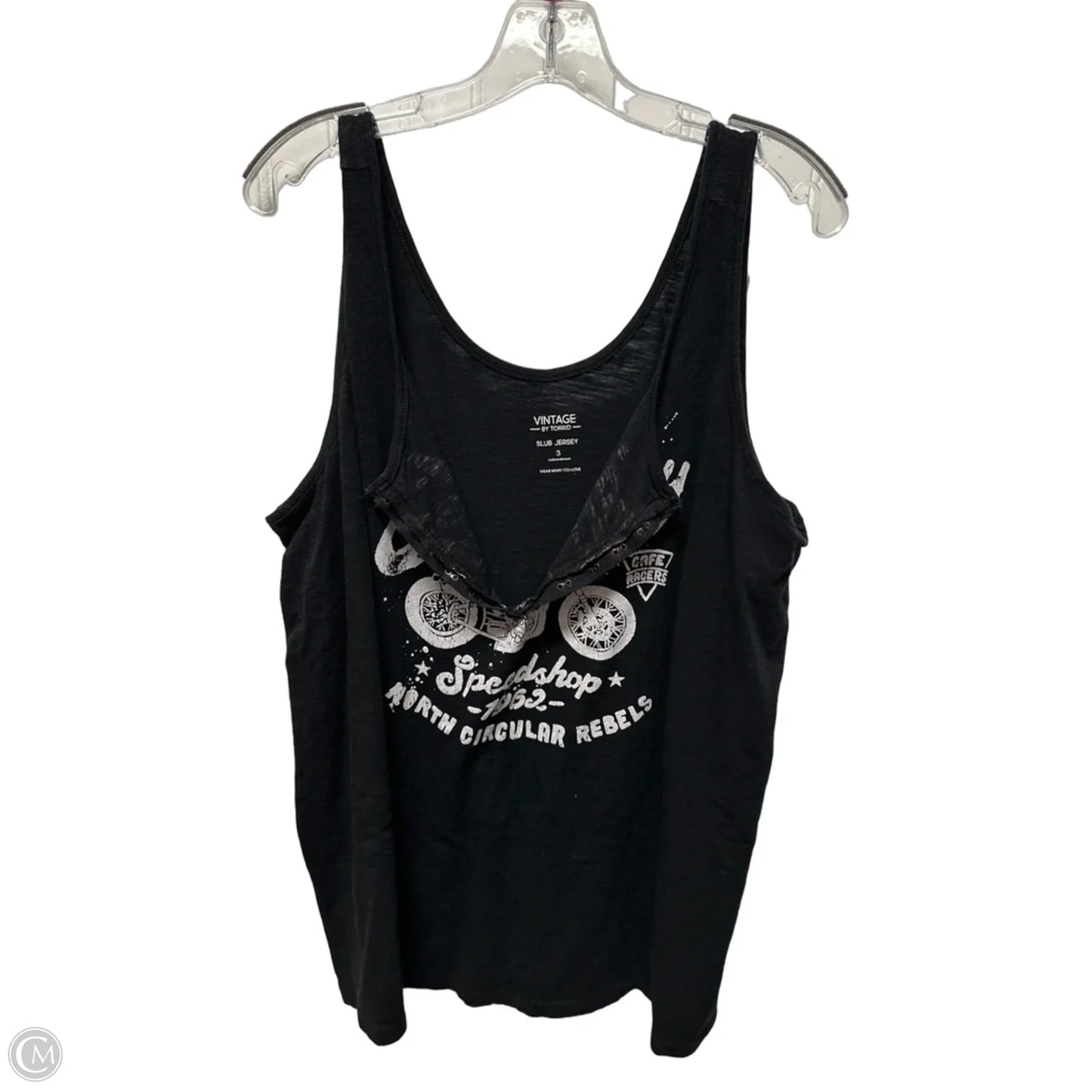 Top Sleeveless Basic By Torrid In Black, Size: 3x