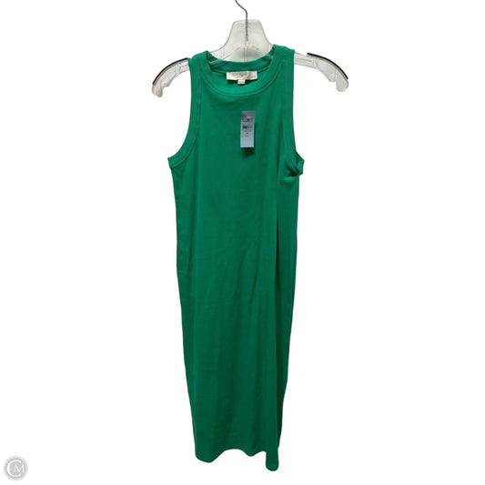 Dress Casual Maxi By Loft In Green, Size: Mp