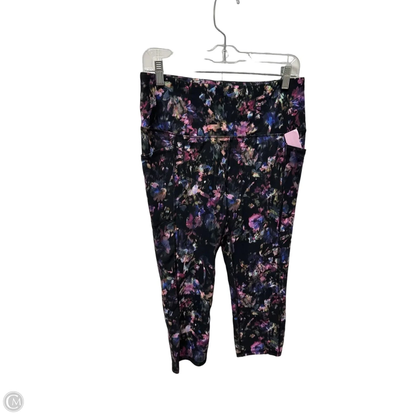 Athletic Leggings Capris By Rbx In Purple, Size: L
