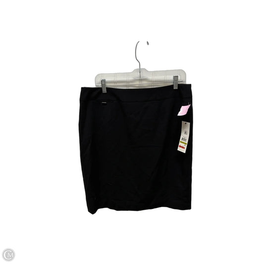 Skirt Mini & Short By Calvin Klein In Black, Size: 14p