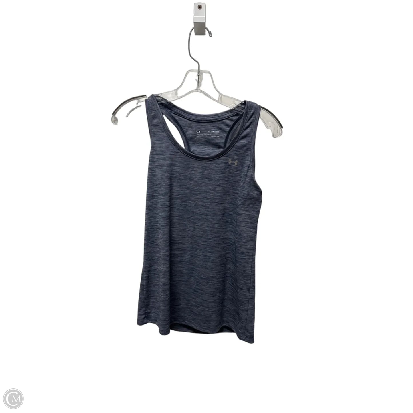 Athletic Tank Top By Under Armour In Blue, Size: Xs