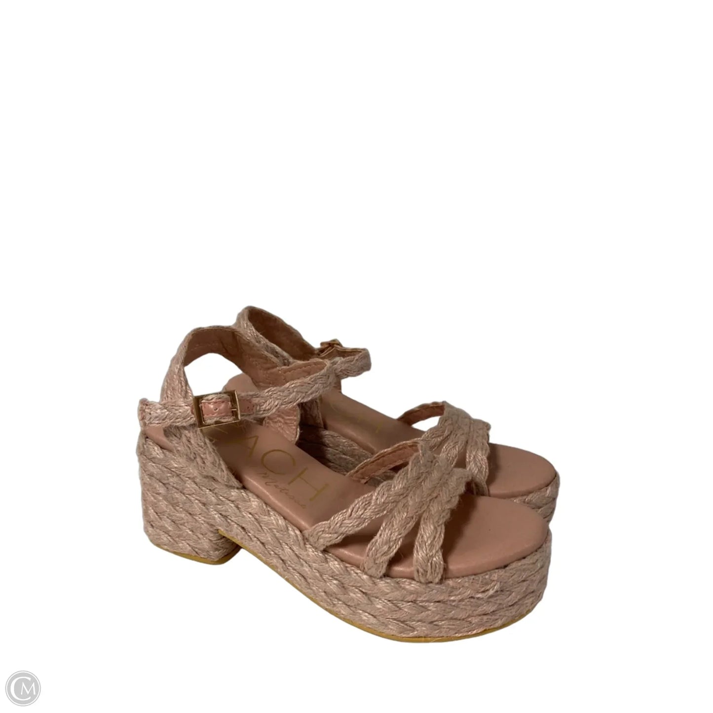 Sandals Heels Wedge By Matisse In Pink, Size: 8