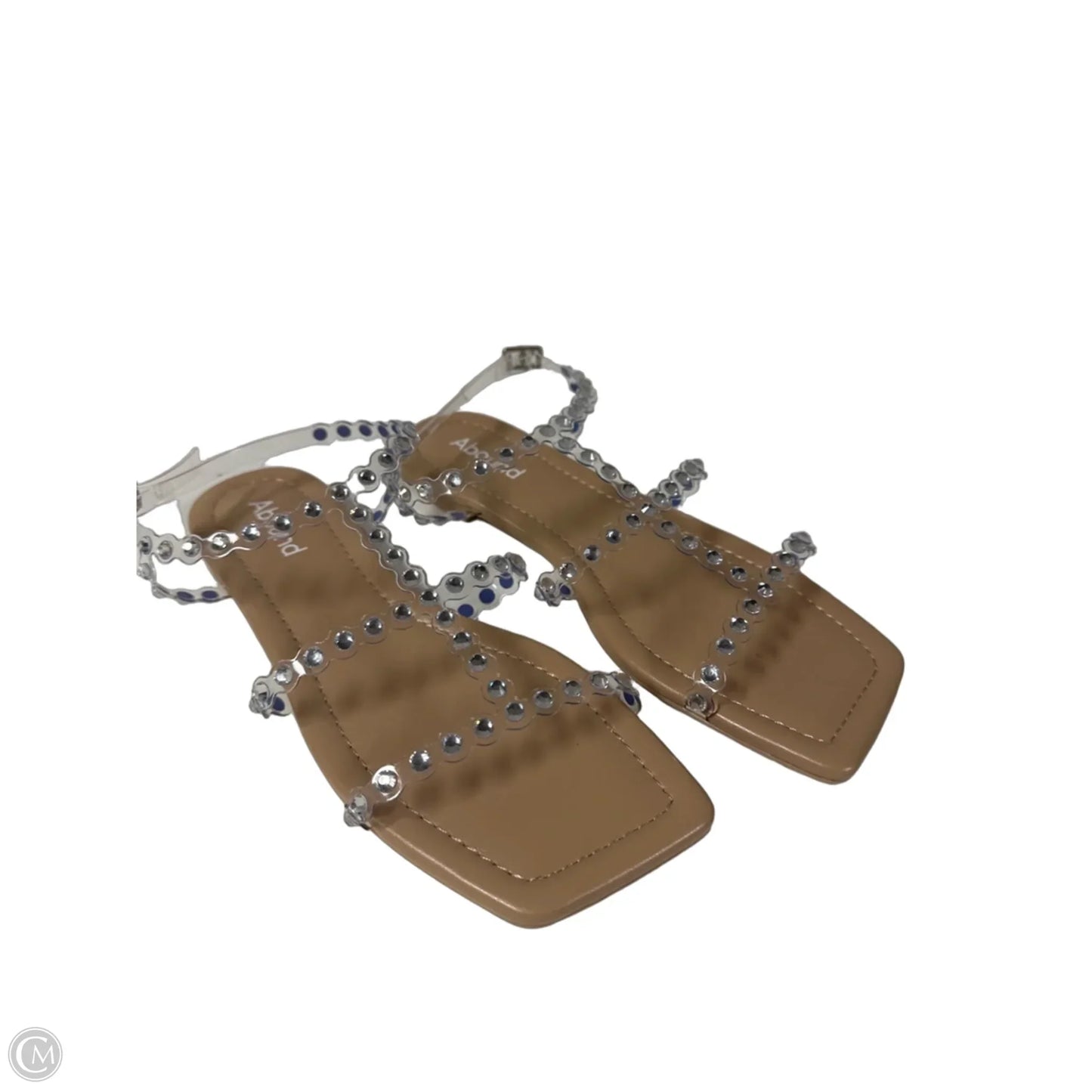 Sandals Flats By Abound In Clear, Size: 7.5
