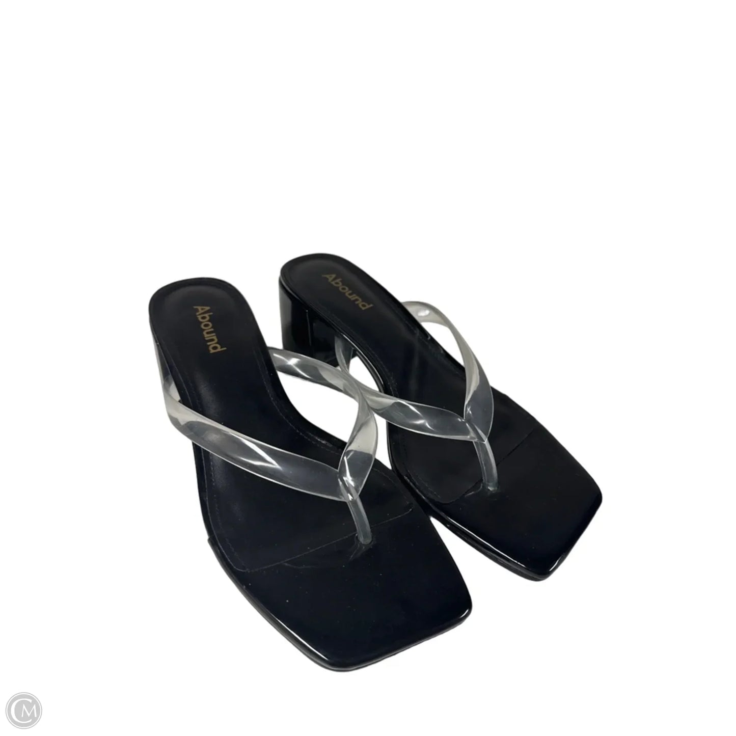 Sandals Heels Block By Abound In Black, Size: 7.5