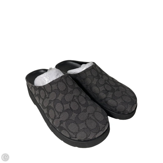 Shoes Designer By Coach In Black, Size: 10