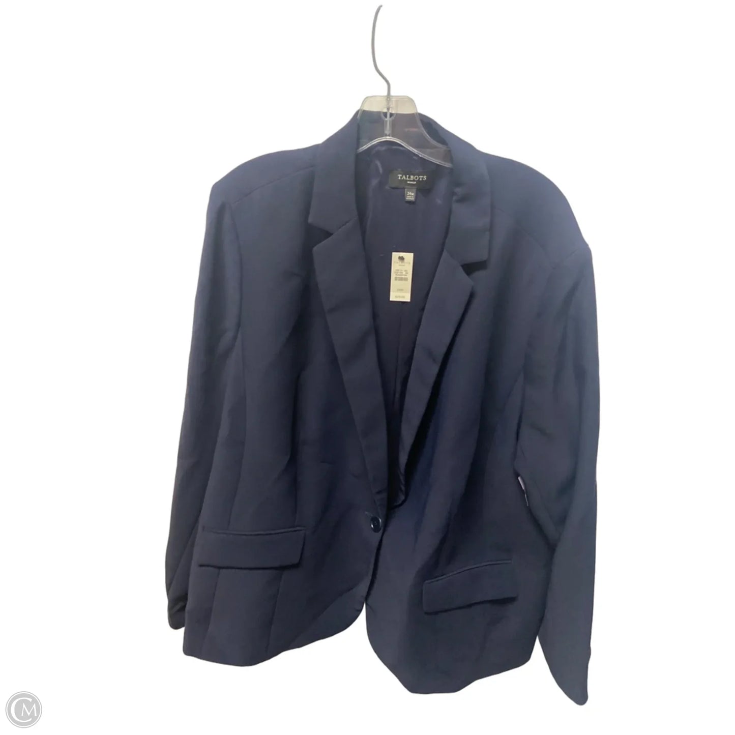 Blazer By Talbots In Navy, Size: 3x