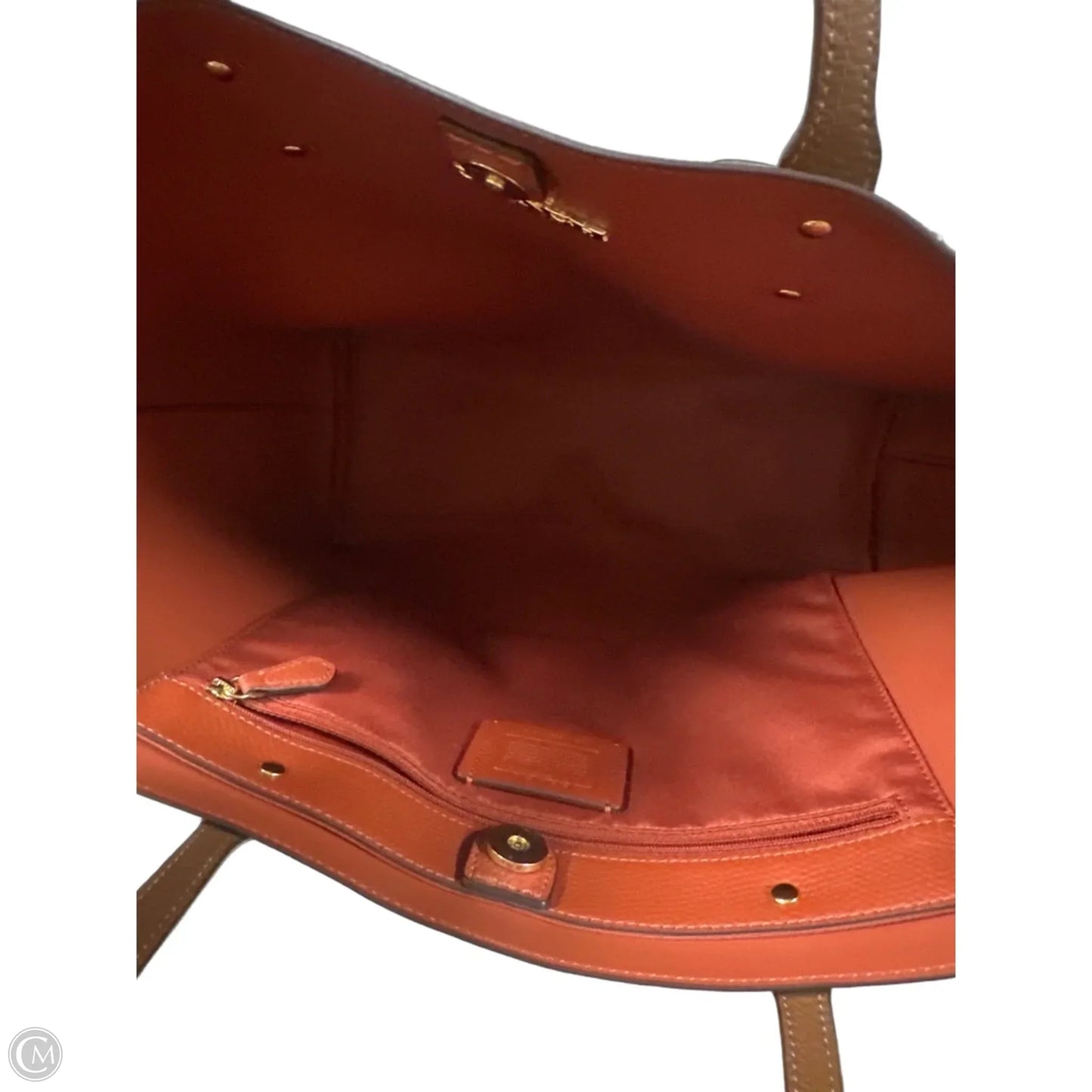 Tote Designer By Coach, Size: Large