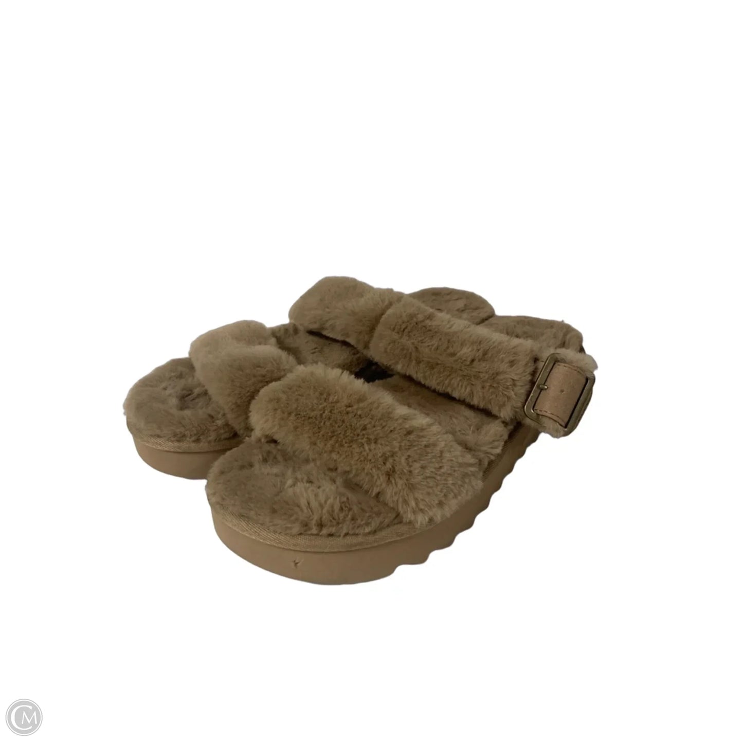 Sandals Flats By Koolaburra By Ugg In Taupe, Size: 9