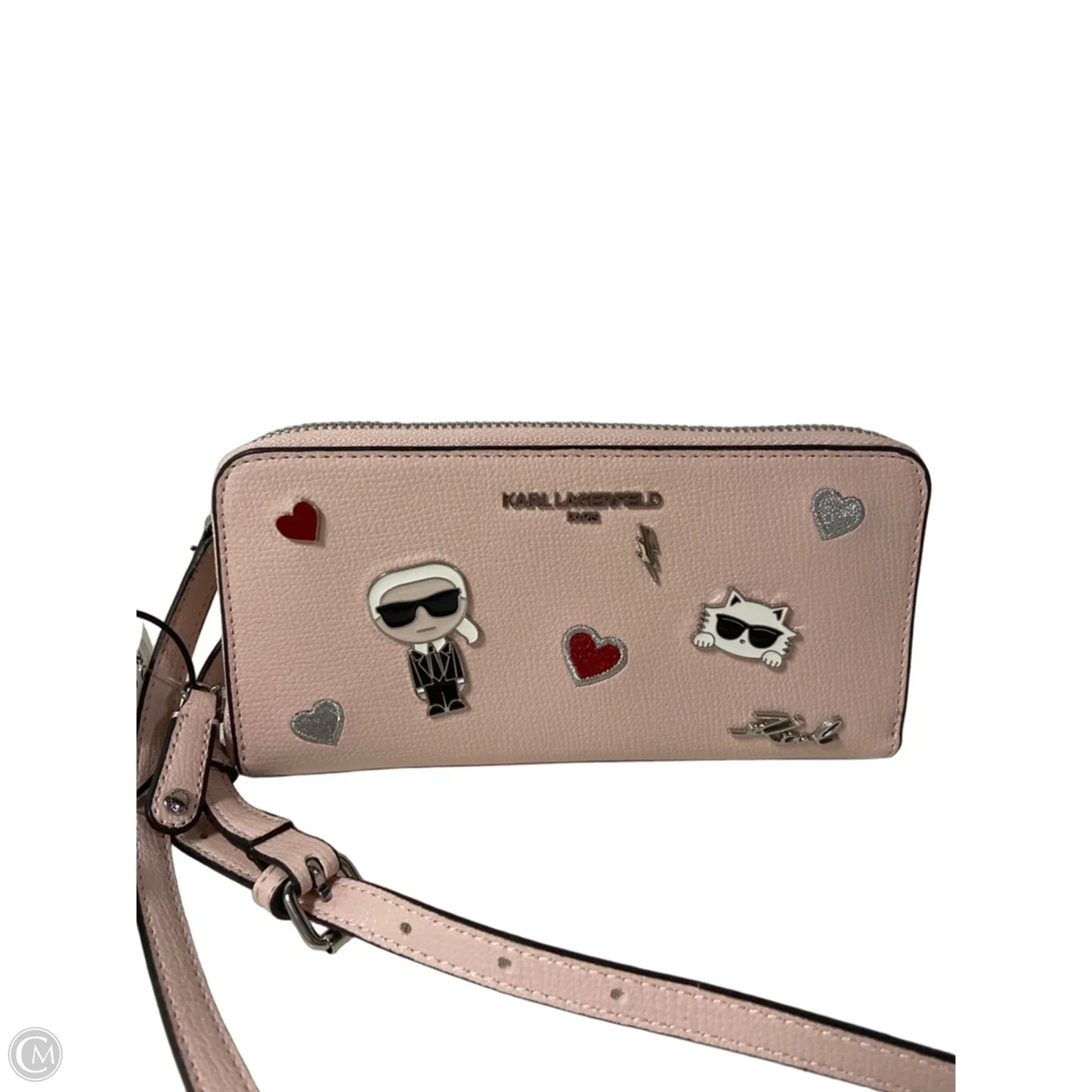 Crossbody Designer By Karl Lagerfeld, Size: Small