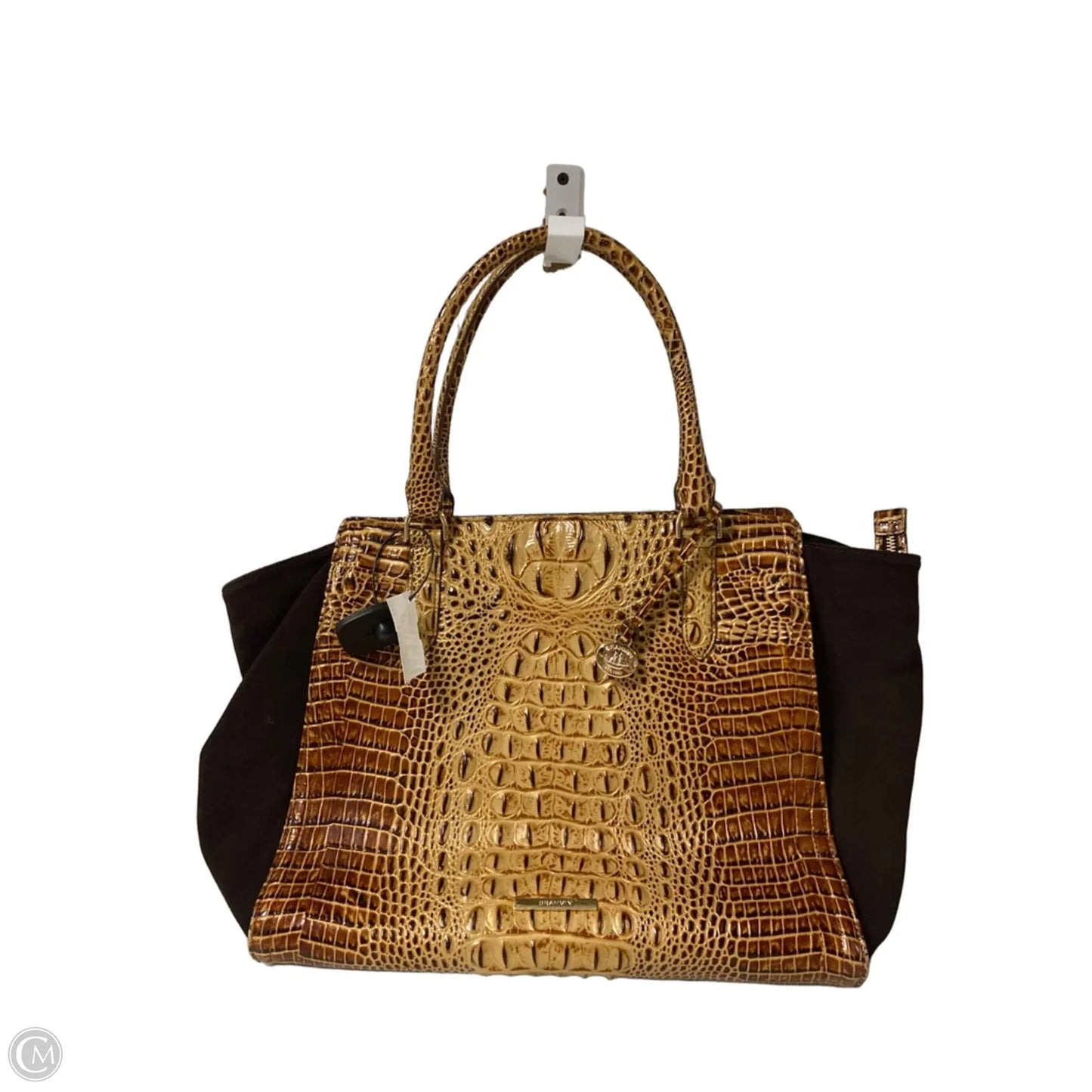 Handbag Designer By Brahmin, Size: Large