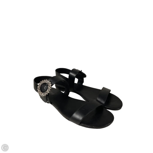 Sandals Designer By Michael Kors In Black & Grey, Size: 8.5