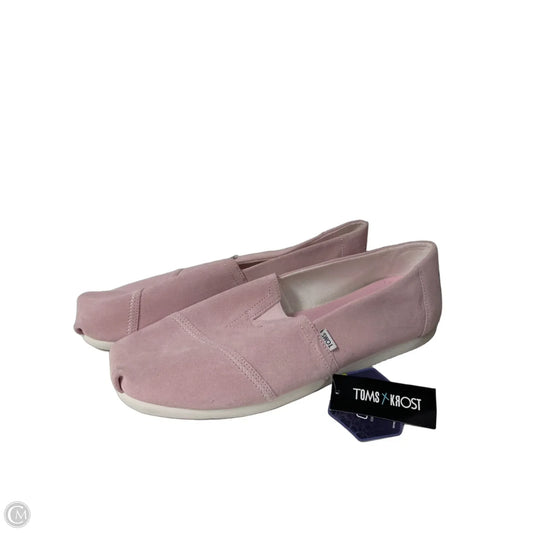 Shoes Flats By Toms In Pink, Size: 11.5