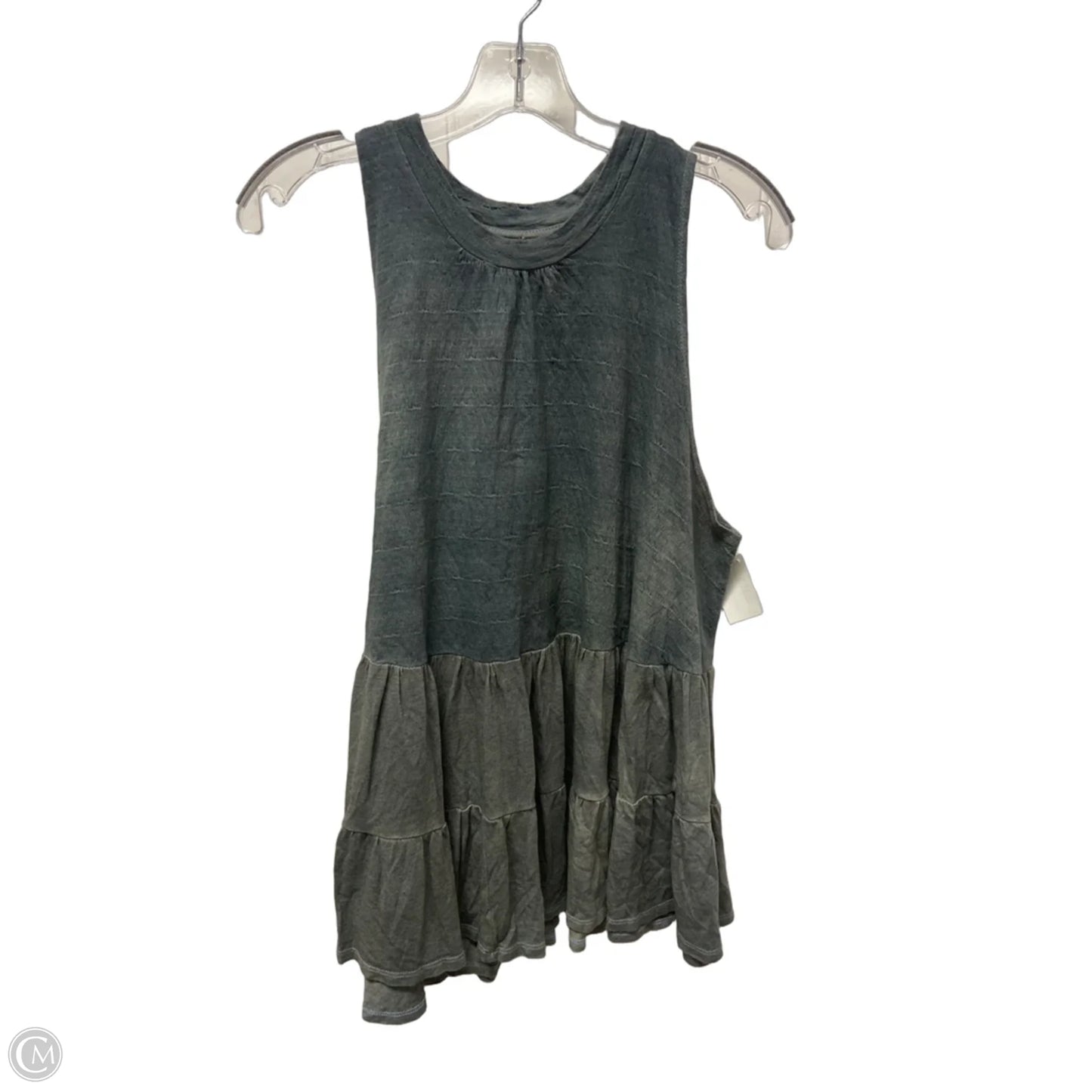 Top Sleeveless By Free People In Green, Size: L