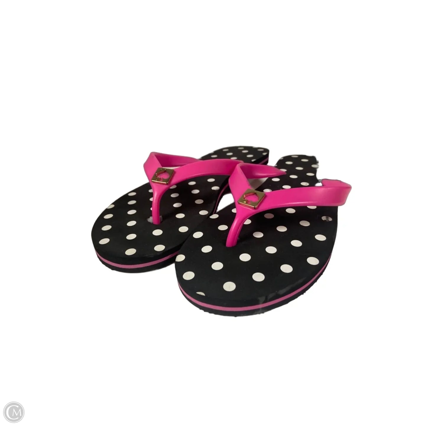 Sandals Designer By Kate Spade In Polkadot Pattern, Size: 8