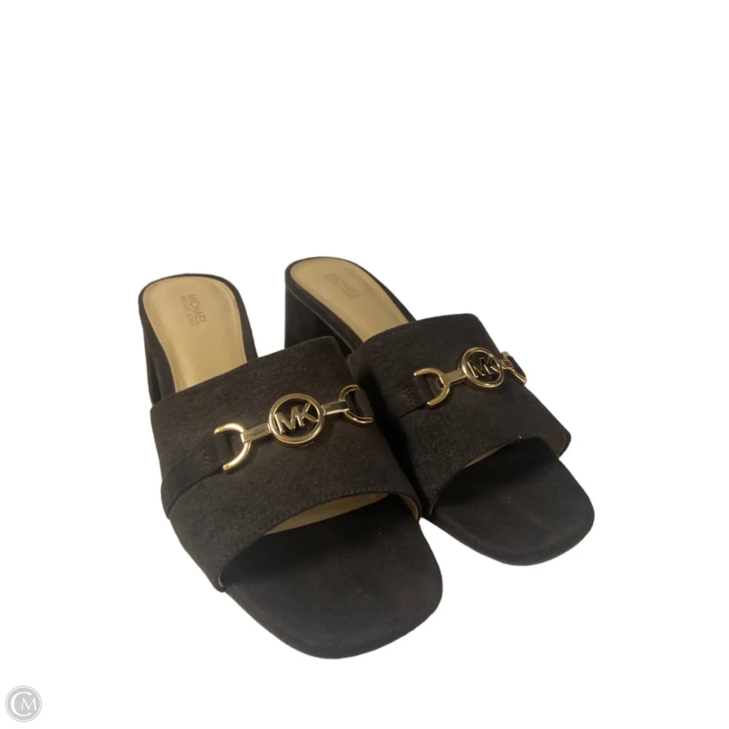 Sandals Designer By Michael Kors In Brown, Size: 9