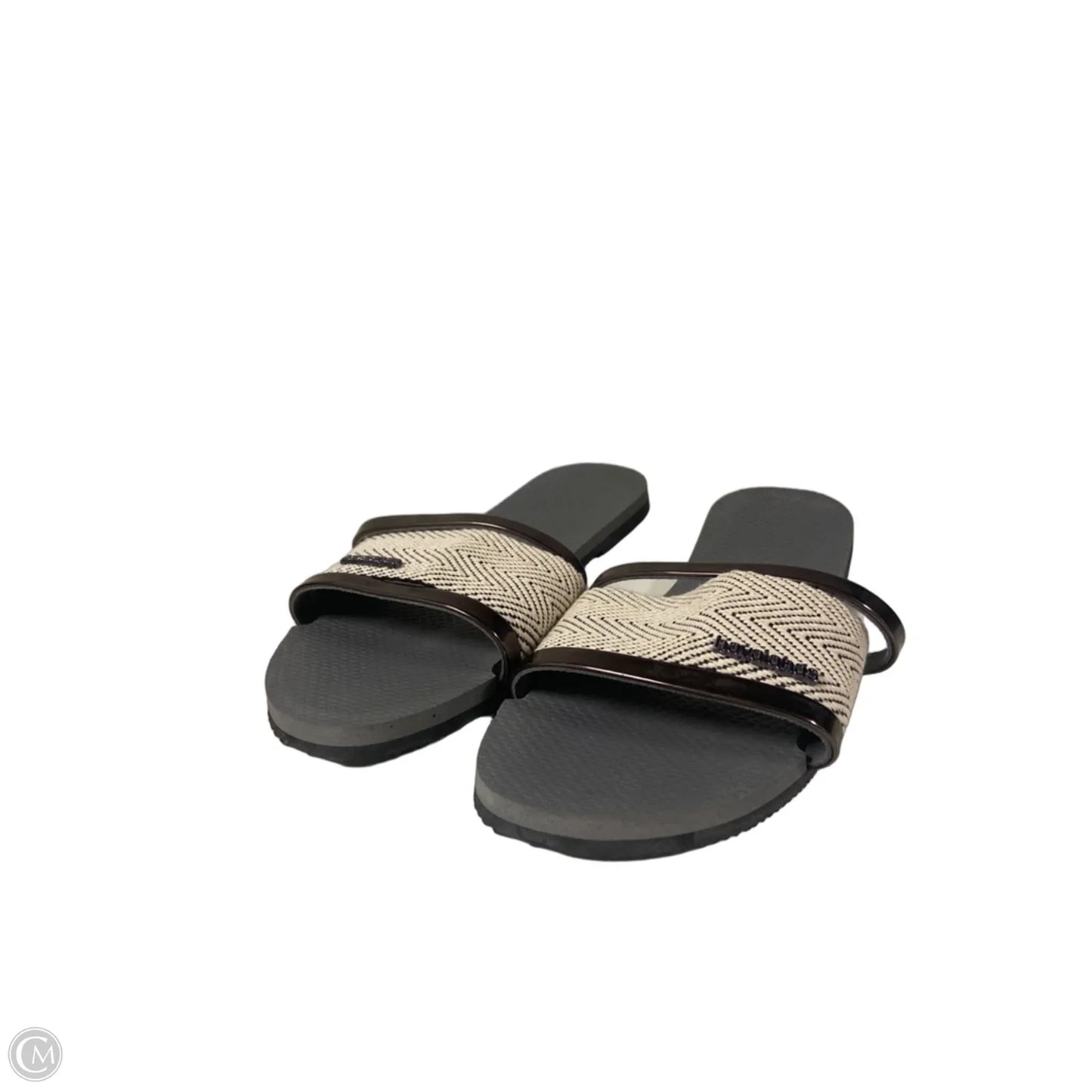 Sandals Flats By Havaianas In Grey, Size: 7.5